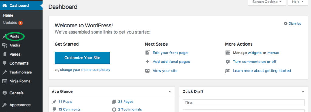 How to Create a New Blog Post in WordPress 2