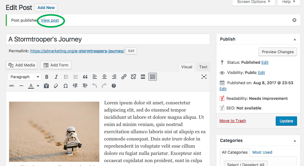 How to Create a New Blog Post in WordPress 21 copy