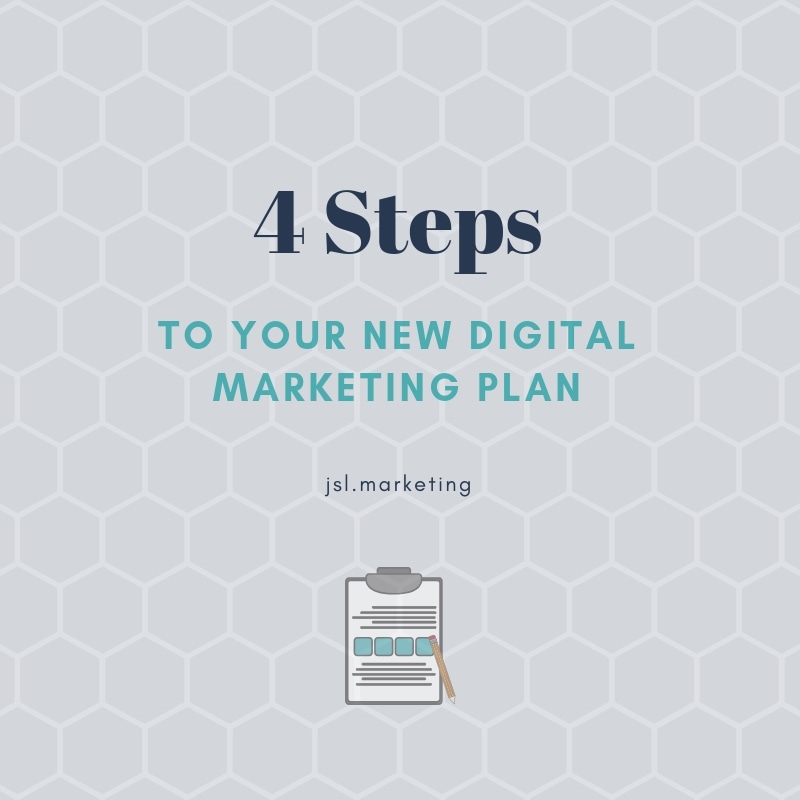 New Digital Marketing Plan Graphic 