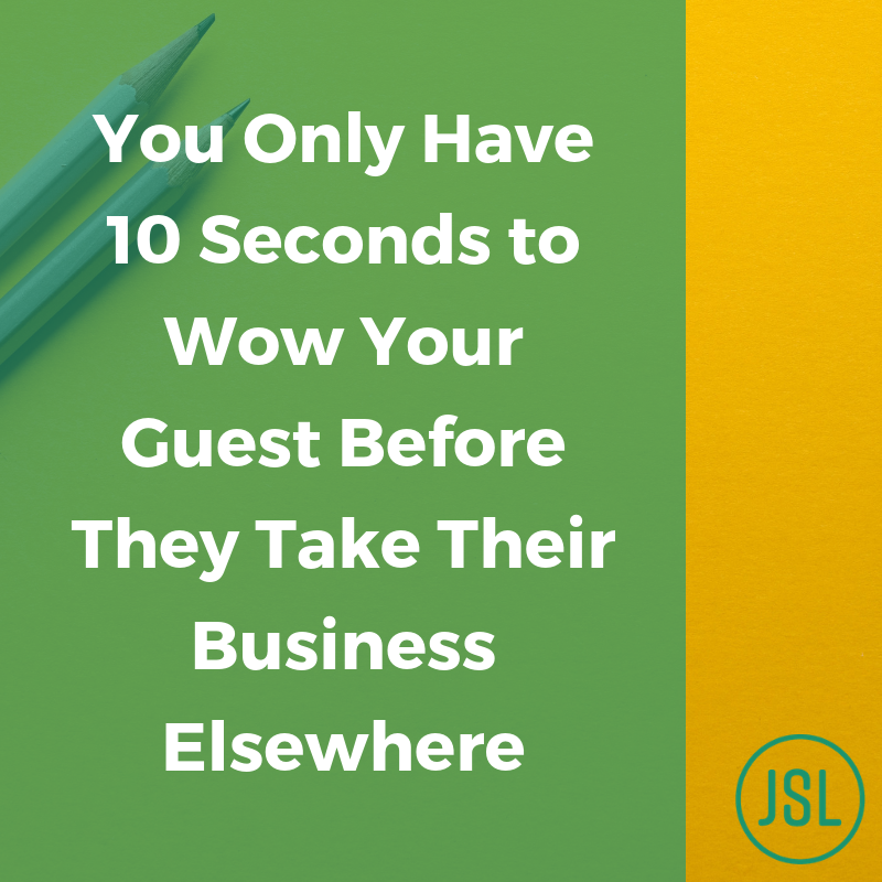 Wow a guest with your marketing business graphic