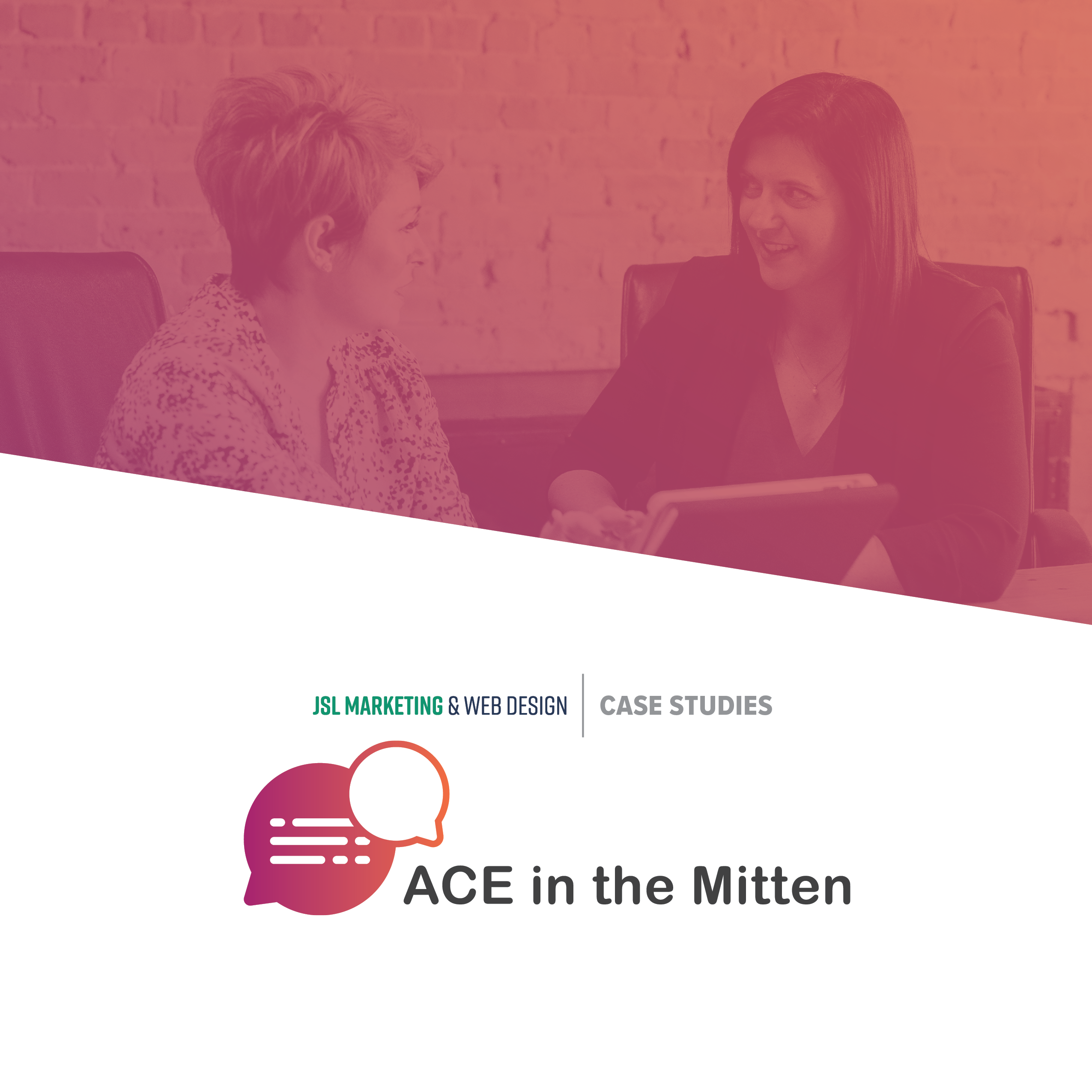 ACE in the mitten web design case study