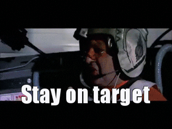 stay on target gif