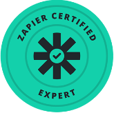 Allen Web Design Zapier certified icon