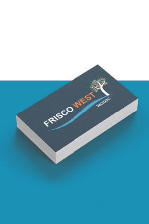 Frisco West Business cards designed by JSL